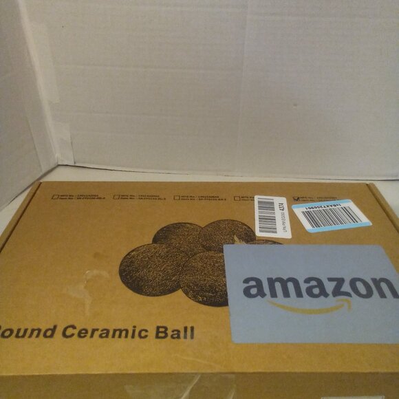 Skyflame Round Ceramic Ball Firepit Fireplace Lot of 15 Beige 3" - Picture 5 of 8